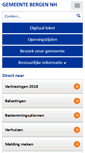 Mobile Screenshot of bergen-nh.nl